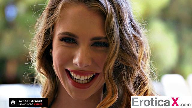 Beauty Anya Olsen Passionately Makes Love To Soldier - EroticaX