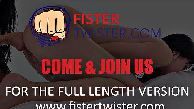 Fistertwister - Fist fuck fun for Taissia Shanti after pussy stretching