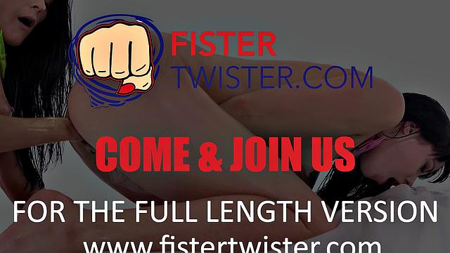 Fistertwister - Fist fuck fun for Taissia Shanti after pussy stretching