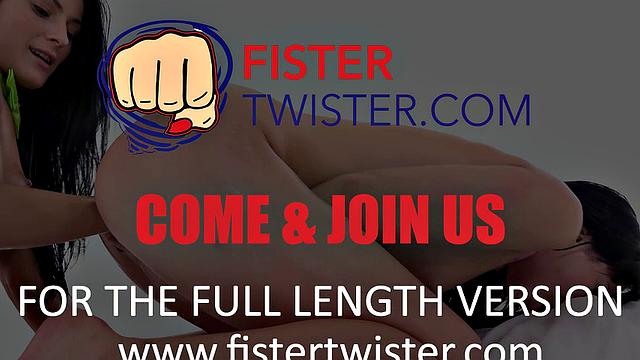 Fistertwister - Fist fuck fun for Taissia Shanti after pussy stretching