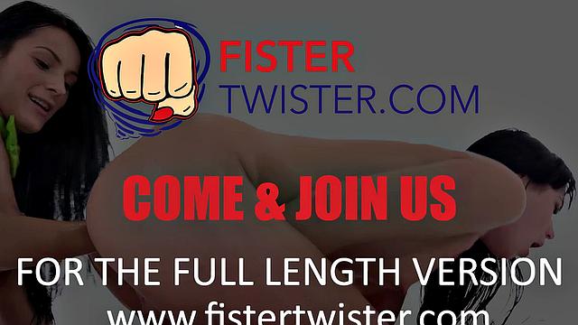 Fistertwister - Fist fuck fun for Taissia Shanti after pussy stretching