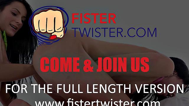 Fistertwister - Fist fuck fun for Taissia Shanti after pussy stretching
