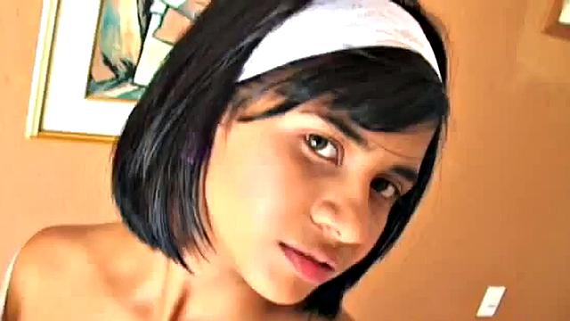 Dirty teen tobie is pussy banged hard