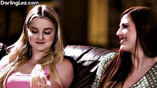 Horny lesbians in lovemaking