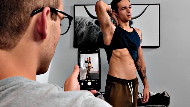 Ink taboo stud barebacked by stepbrother home alone