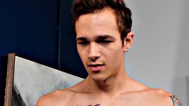 Ink taboo stud barebacked by stepbrother home alone