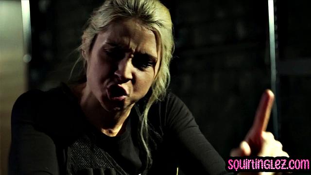 Hairy lesbian gushing