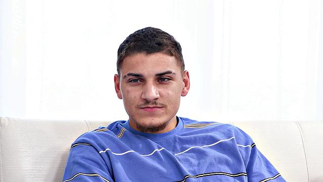 NURU MASSAGE - Foreign Student with His Nw Hot Canadian Roommate SPANISH SUBTITLES