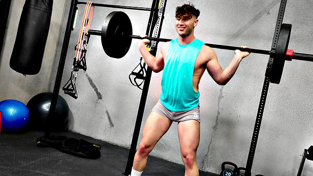 Xmas studs enjoy anal action for Christmas eve