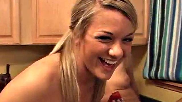 Hot lesbo babes eating chocolate