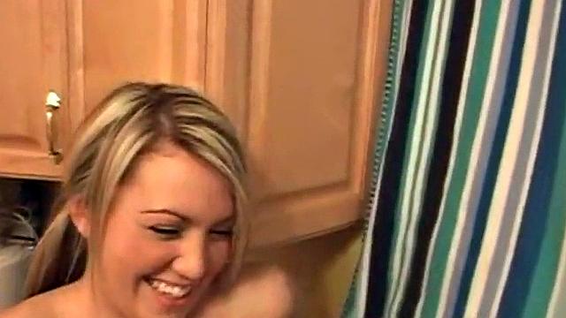 Hot lesbo babes eating chocolate