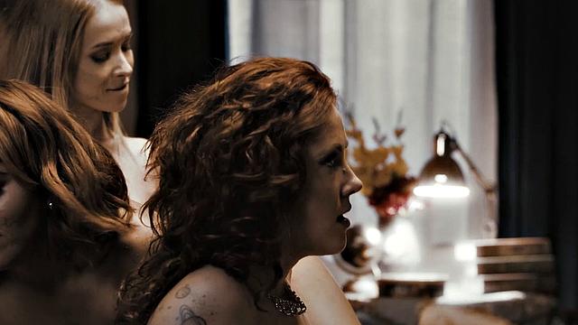 MIXEDX - The Hottest Lesbian Foursome Between Four Gorgeous Vampires