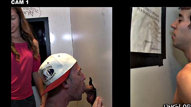 Gay baited straight fooled by lips