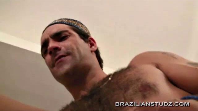 Latin hunks transform into Arabian Knights for this fantasy sex scene. As Nur Aldin starts caressing himself, we are transported into his fantasy world where we find a couple of daddies with a younger Badi Alzaman.