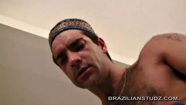 Latin hunks transform into Arabian Knights for this fantasy sex scene. As Nur Aldin starts caressing himself, we are transported into his fantasy world where we find a couple of daddies with a younger Badi Alzaman.