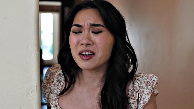 SHOCKED TEEN CAUGHT LUSTFUL STEPDAUGHTER HARD ROUGH FUCKING HER BESTIE ALEXIS TAE