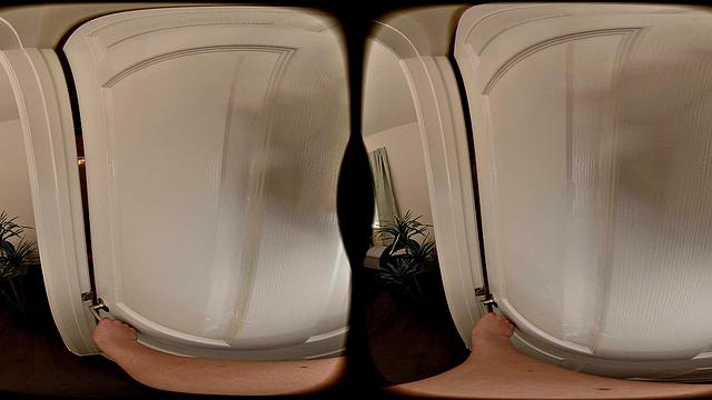 FORBVR - Teen Stepdaughter Gets Excited About Being Watched In Bath By Her Stepdad