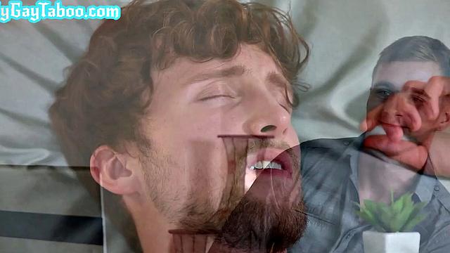 Taboo stepbrothers fuck in 3some compilation