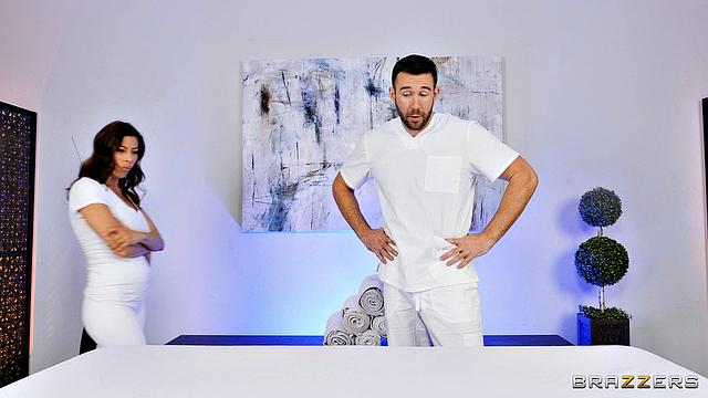 The Masseuse Gets Touched