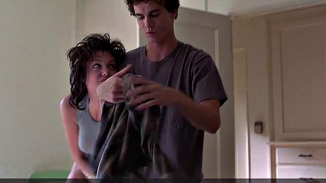 Angelina Jolie lesbian action