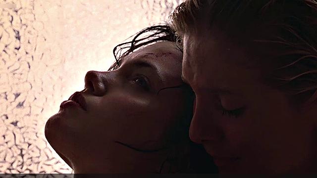Angelina Jolie lesbian action