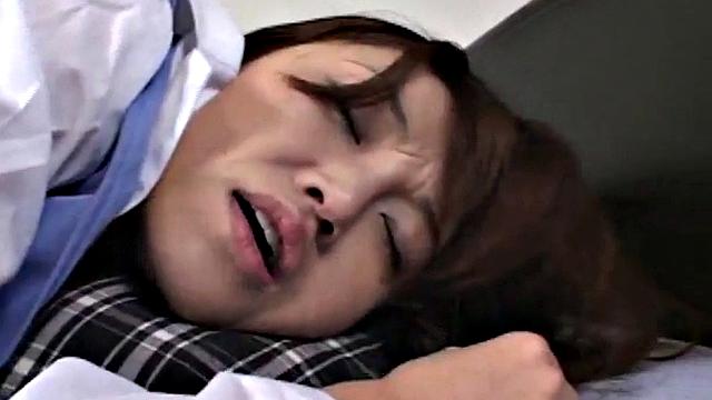 Asian amateur moans in pleasure while getting her tight ass toyed and fucked with cumshot on face