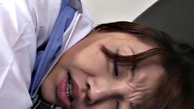 Asian amateur moans in pleasure while getting her tight ass toyed and fucked with cumshot on face