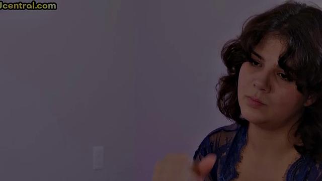 Femdom slut tit fucking cock with oiled big boobs