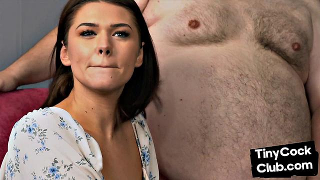 Stunning babes humiliating small cock