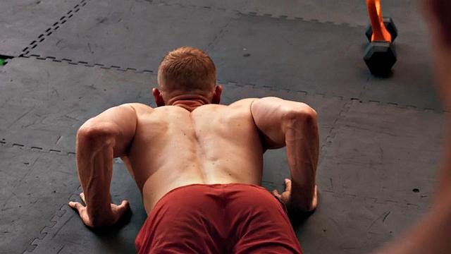 Eager amateur passionately analdrilling stud in gym