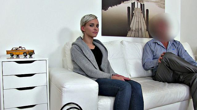 Model Fucked Doggy Style on the Desk