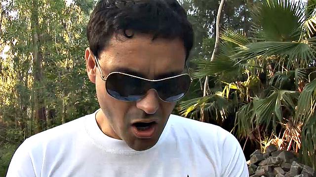 Young Latino Antonio has found a private place to jerk off when he is discovered by Alejo. The older instructs him to get on his knees and suck his big cock, and the boy does as he's told.