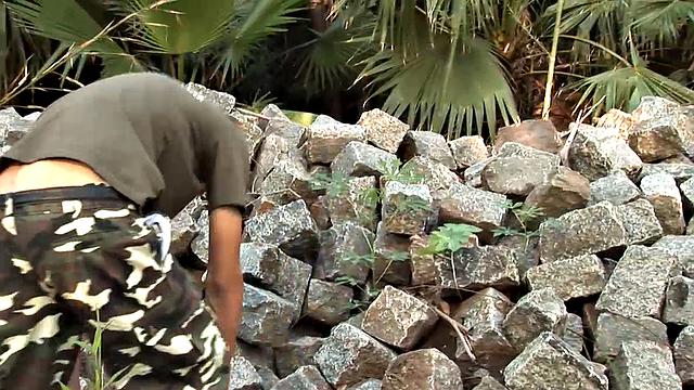 Young Latino Antonio has found a private place to jerk off when he is discovered by Alejo. The older instructs him to get on his knees and suck his big cock, and the boy does as he's told.