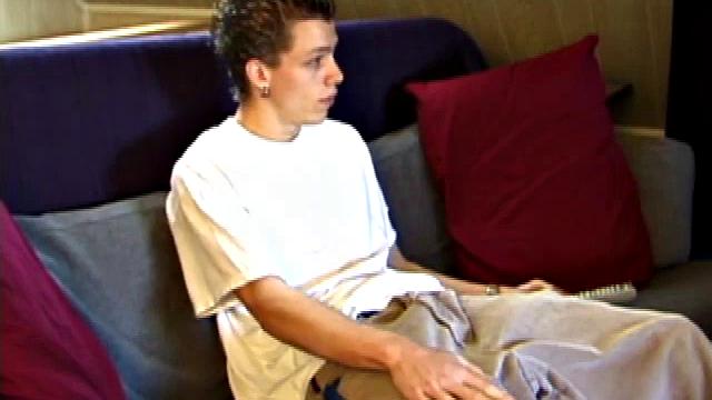 Shane in new x-rated porn video prepares for hot jerk off session. He works his cock with both hands, edging to an explosive finish. Eventually Shane sends a warm cum load flying over his shoulder.