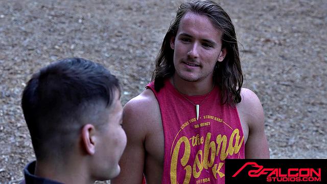 FalconStudios - Hot Asian Jock Colton Reece Barebacks Ass In Cozy Chalet