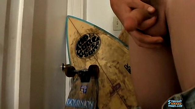 Blonde Surfer Dude Cums - Carl Alexander