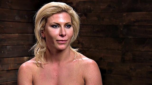 BDSM MILF can't handle electrosex after reaching orgasm limit