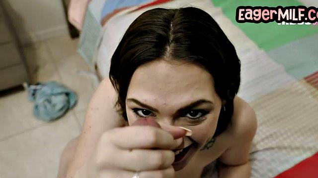 Eager MILFS and babe assfucked in POV after deepthroating