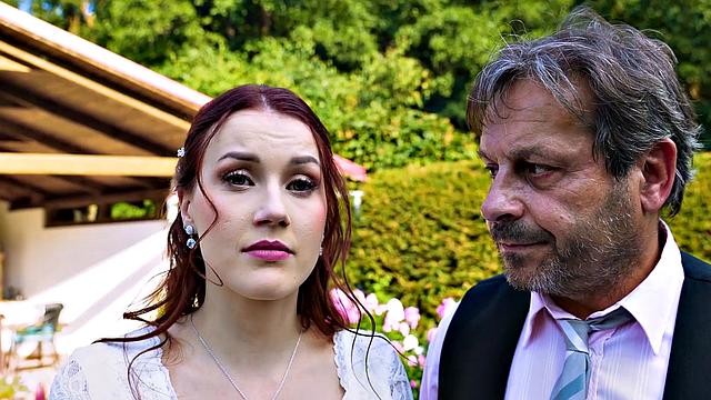 DEBT4k. Collecting the Brides Pussy