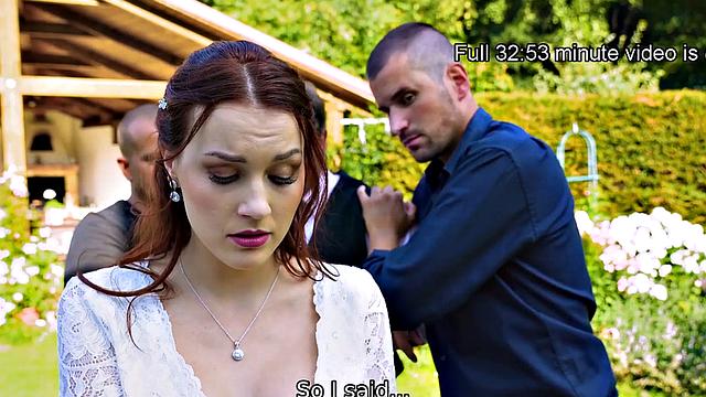 DEBT4k. Collecting the Brides Pussy