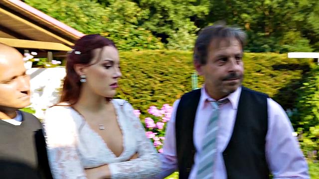 DEBT4k. Collecting the Brides Pussy