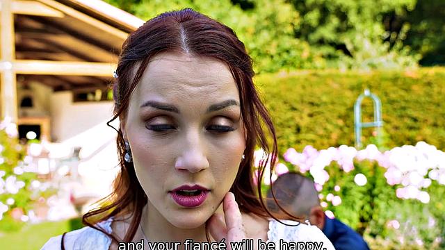 DEBT4k. Collecting the Brides Pussy