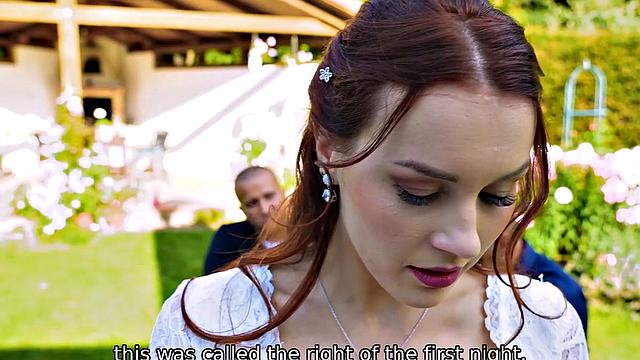 DEBT4k. Collecting the Brides Pussy