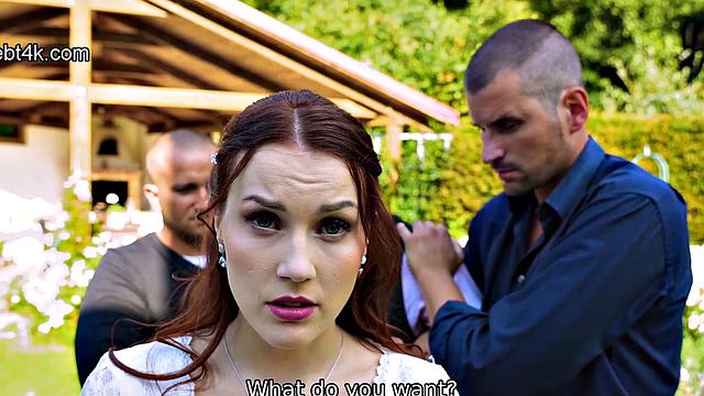 DEBT4k. Collecting the Brides Pussy