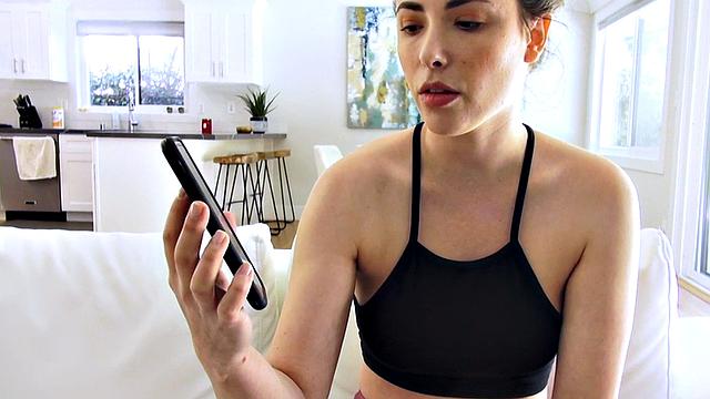 Dominated slut fucked hardcore by big white dick