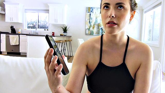 Dominated slut fucked hardcore by big white dick