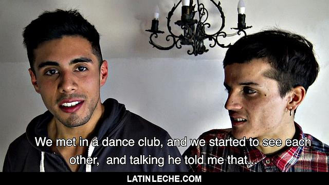 watch these two latin boyfriends make out, fuck raw, and share a facial with their horny cameraman