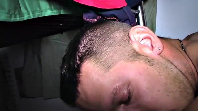 College stud hazed in dormitory anal for fraternity