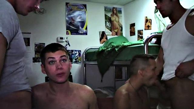 College stud hazed in dormitory anal for fraternity