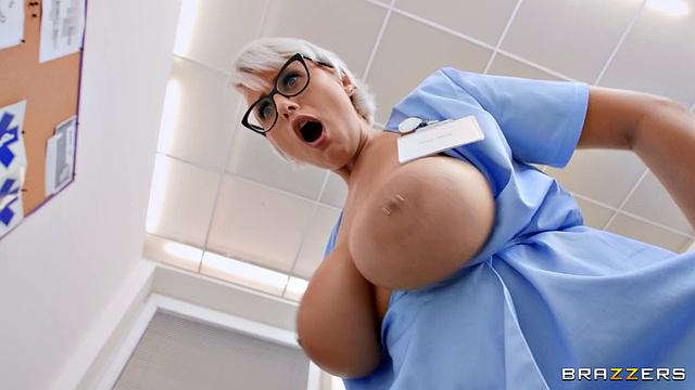 Nurse Gets Glory Hole Ass Fuck